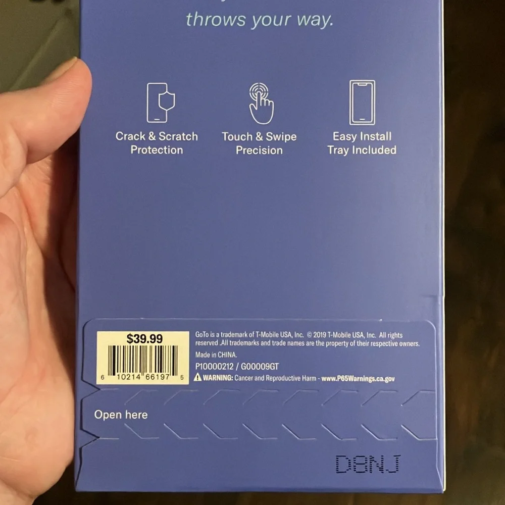 Brand new screen protector
